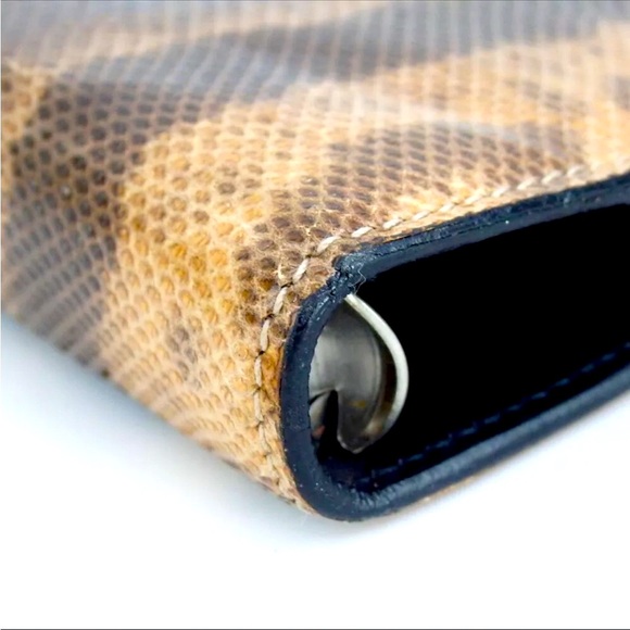 Authentic Gucci Agenda Holder Diary Snake Pattern leather - Picture 10 of 16